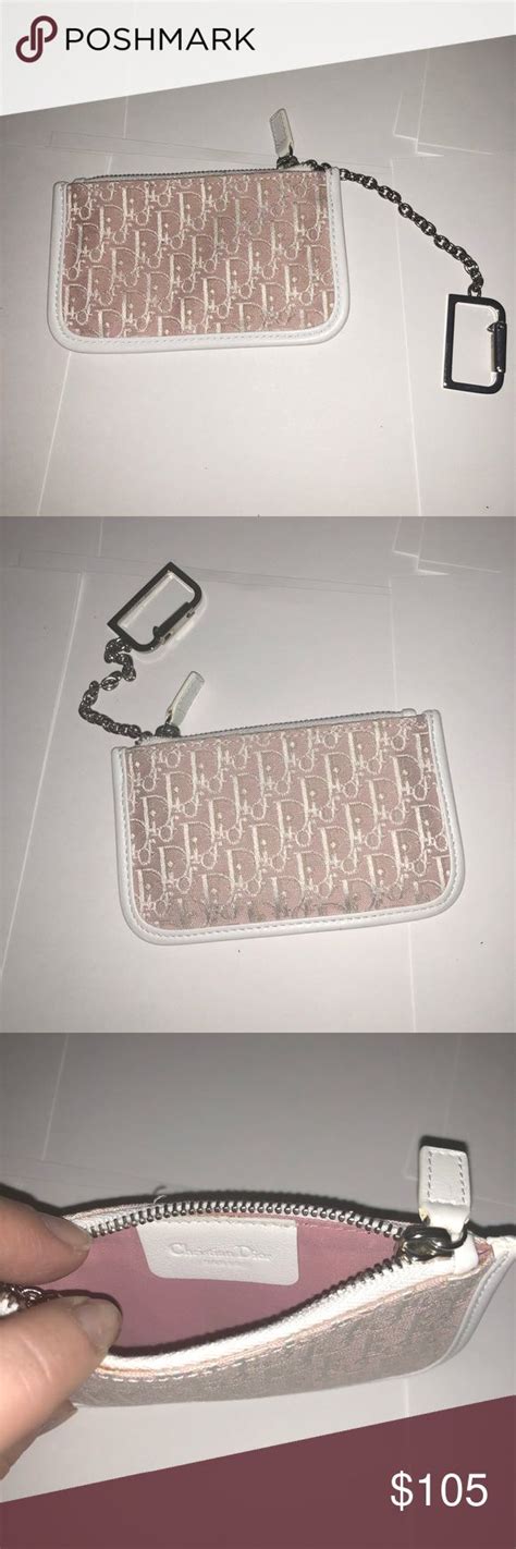 key chain dior|christian Dior keychain wallet.